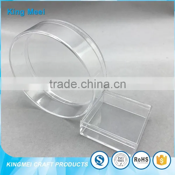 Daily Household Custom Transparent Round Acrylic Boxes photo-5