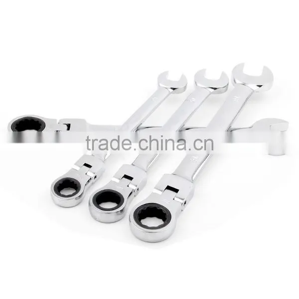 High Quality Professional 7PCS CRV Combination Spanner Wrench Set photo-3