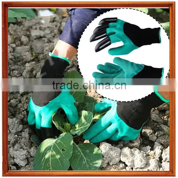 Garden Gloves With Claws / Garden Tool / Garden Genie Gloves photo-4