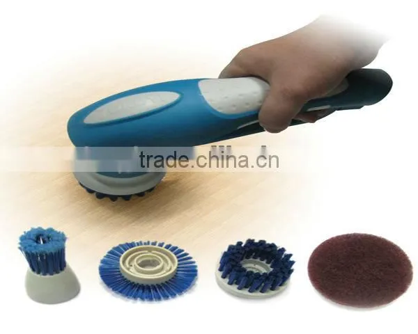 CE,ROHS,high Quality Scrubber Brush for Kitchen/bathroom/Barbecue Grills,electric Kitchen Brush,power Scrubber Brush photo-3