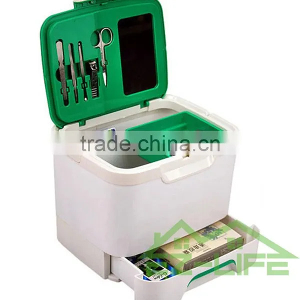 Large Size Children Medical Gift Customized Plastic SOS PP Made Wall Mounted First Aid Storage Box/kit for Hospital photo-4
