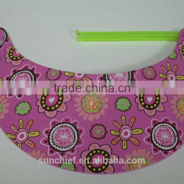 Wholesale Custom Printed Foam Sun Visiors photo-2
