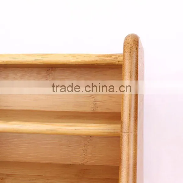 Aonong Hot Sale Bamboo Desk Organizer/Remote Control Holder photo-6