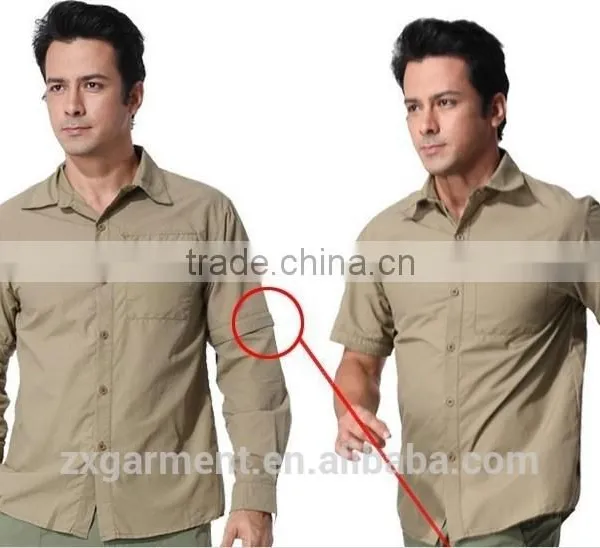 ZX Outdoor/Fishing Shirt Mens Vented Camp Shirts Casual Sports Shirts photo-2
