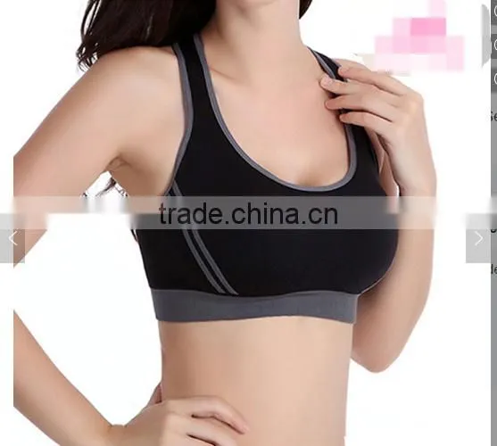 2017 High Quality Fitness Sports Wear Breathable Sexy Women Sports Bra photo-6