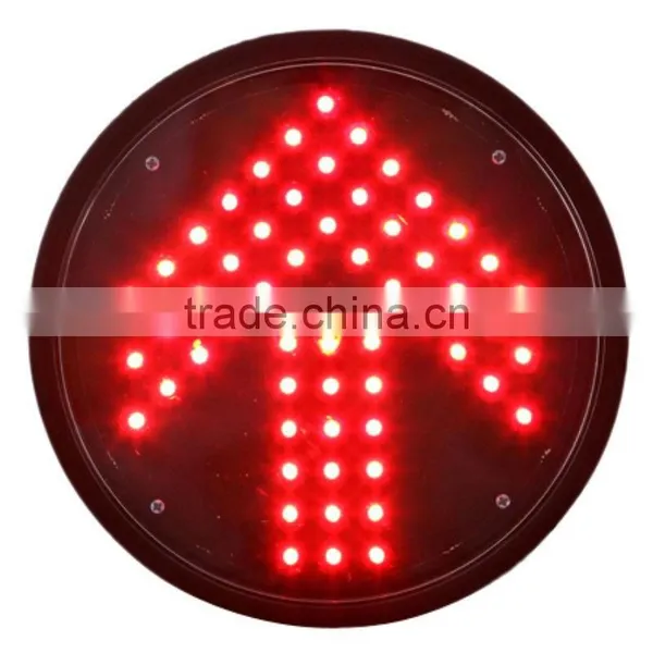 Red Arrow Traffic Lamp