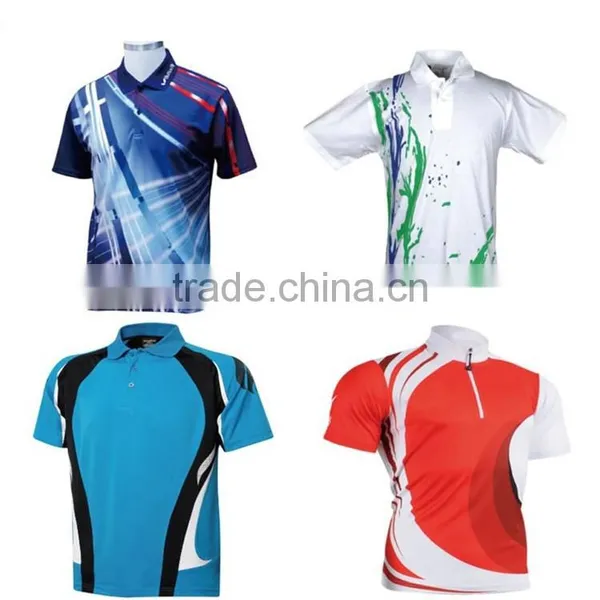 High Quality 100% Polyester Cool Men Polo T-shirt, Custom Made Printing t Shirts photo-2