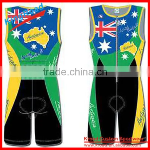 Custom Professional Design Flag Tri Suits photo-3
