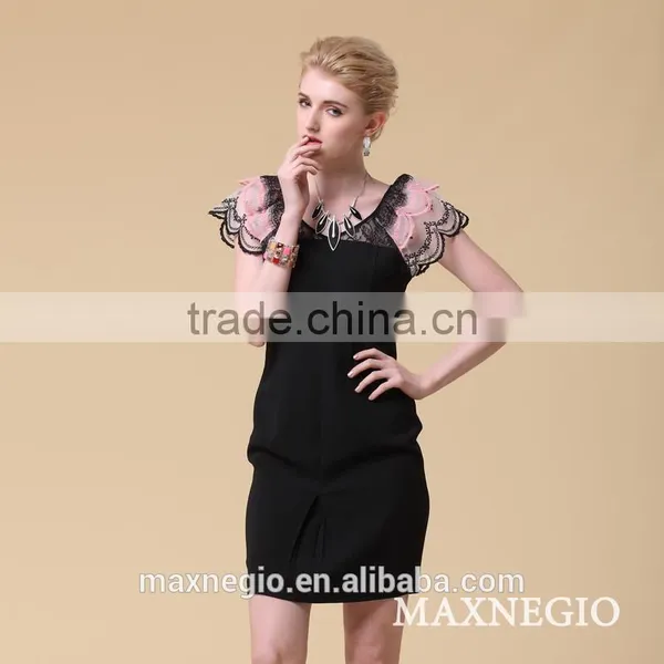 2015 Hot Sale Simple Cute Casual Short Pencil Dress photo-3