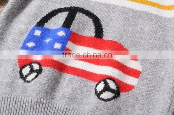 2015 New Design Baby Boys Knitting Wool Sweaters photo-6