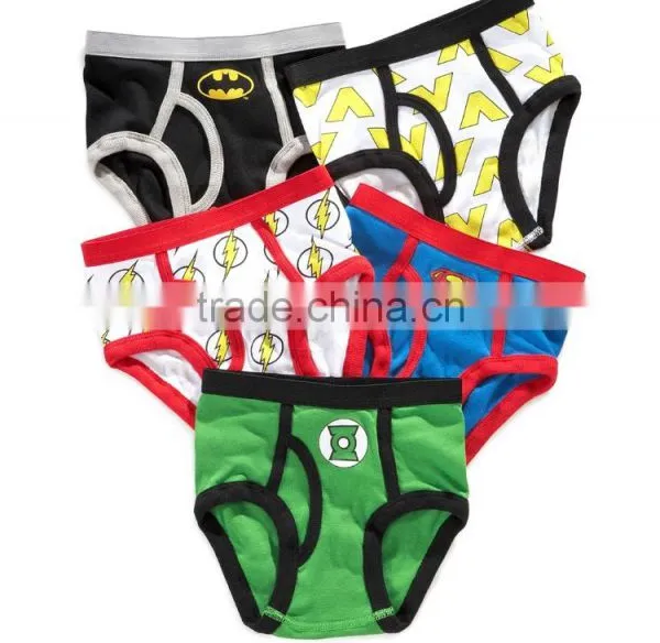 2017 Wholesale OEM Children Underpants Fashion Little Boys' 100% Cotton Briefs Cool Kids Underwear Boxer Briefs photo-3