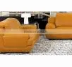 Leisure Microfiber PVC Match Sofa Chair photo-3