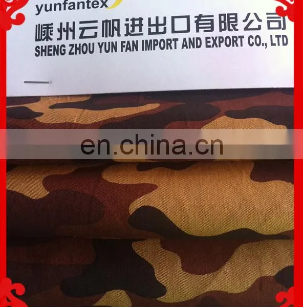 2014-2015 Latest Italy Design Pattern 100%cotton Camouflage Printed Fabrics photo-2