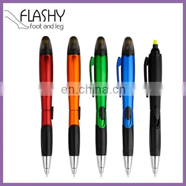 Customized Logo Printed Metal Ballpoint Pen Plastic Ball Pen photo-3