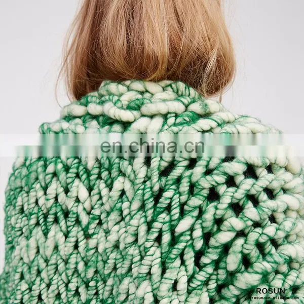 100% Merino Handmade Oversized Sweater Coat photo-4