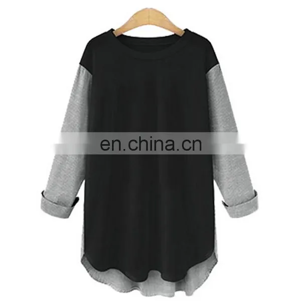Summer Loose Casual Cotton Long Sleeve T Shirt Blouse Ladies Tops Stylish Shirts photo-2