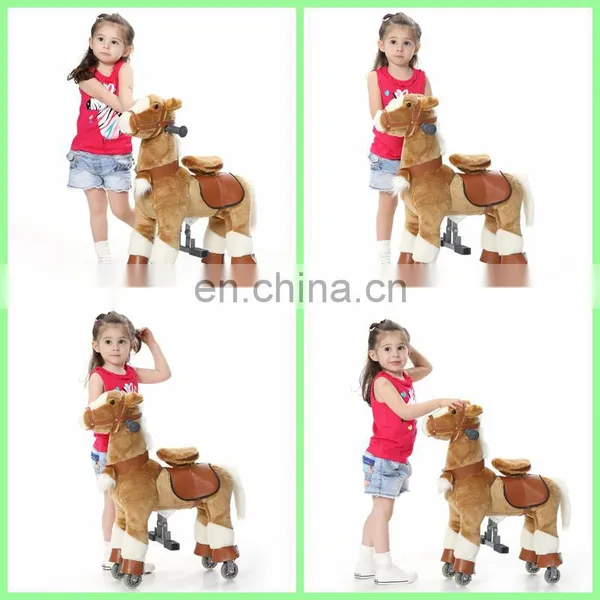 HI High Quality Mechanical Horse Toys, Walking Horse Toy, Horse Scooter photo-5