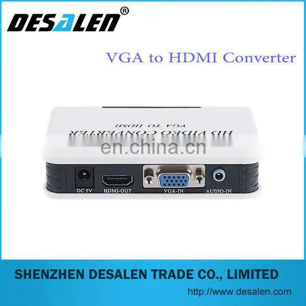 Vga 2 Hdmi Converter Hdmi to Vga Converter With Audio