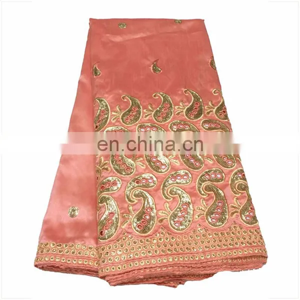 2015 African George Fabric/new Design George Wrapper for Wedding Dress LS15073155