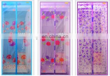 Embroidery Style Magnetic Window Curtain With Owl Pattern Coffe Curtain For Net Screen photo-5