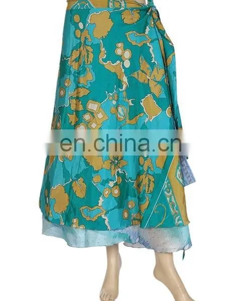 Wholesale Lot Assorted 100 Ways Wear Silk Long Wrap Skirt