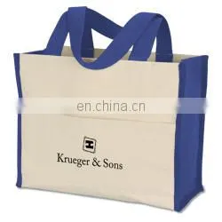 XD0016 Customized Non Woven Shopping Bag Wholesale Standard Size Cotton Canvas Tote photo-2