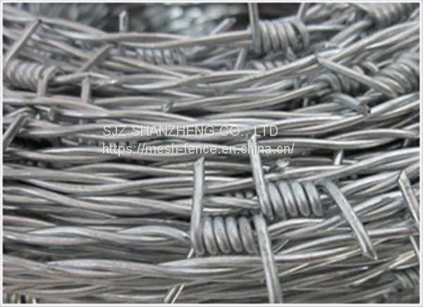 Hot Dipped Galvanized Barbed Wire Security Fence photo-5