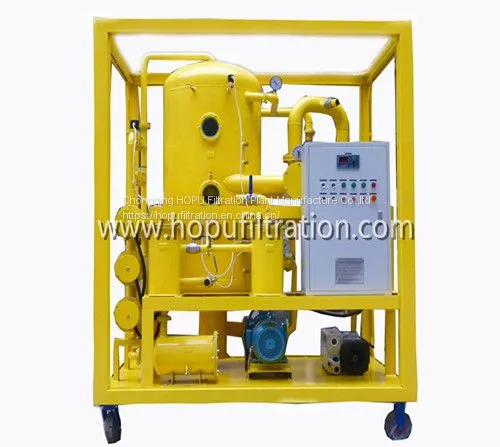 Mobile Weather-Proof Enclosed Cabinet Vacuum Dielectric Oil Filtration Plant