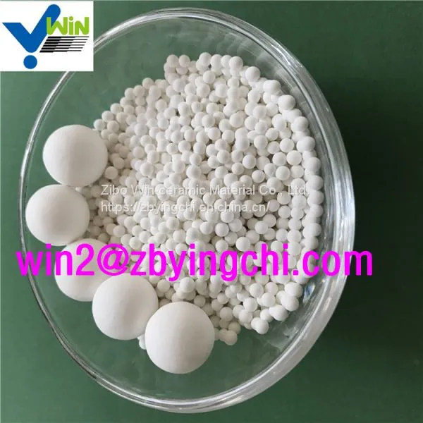 Aluminium Oxide Ceramic Catalyst Support Padding Pellets for Packing Tower photo-4