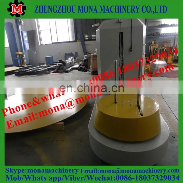 Cylindrical Stretch Film Wrapping Packaging Machine/Airport Special Luggage Wrapper/Plastic Film Wrapping Machine photo-6