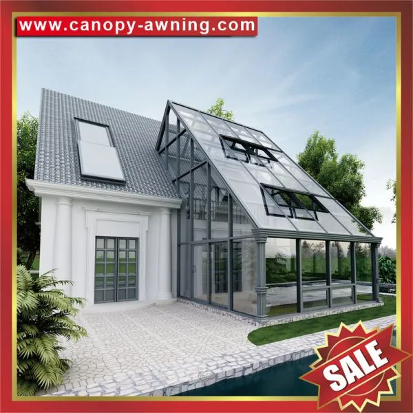Prefab Outdoor Metal Alu Aluminum Sunroom,garden Glass Sun House Room Project,excellent Aluminium Framework,super Durable! photo-4