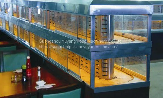 Sushi Conveyor Belt System Food Delivery System Sushi Belt - Manufacturer: Michaeldeng@gdyuyang.com photo-3
