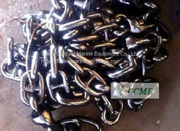 Marine Stud and Studless Link Anchor Chain Mooring Chain photo-2
