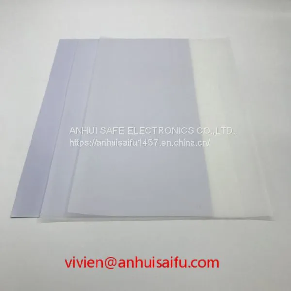 White PET No-Laminated Card(Laser)