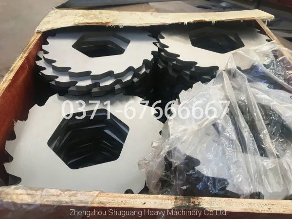 Small Double Shaft Shredder Blades and Knives photo-4
