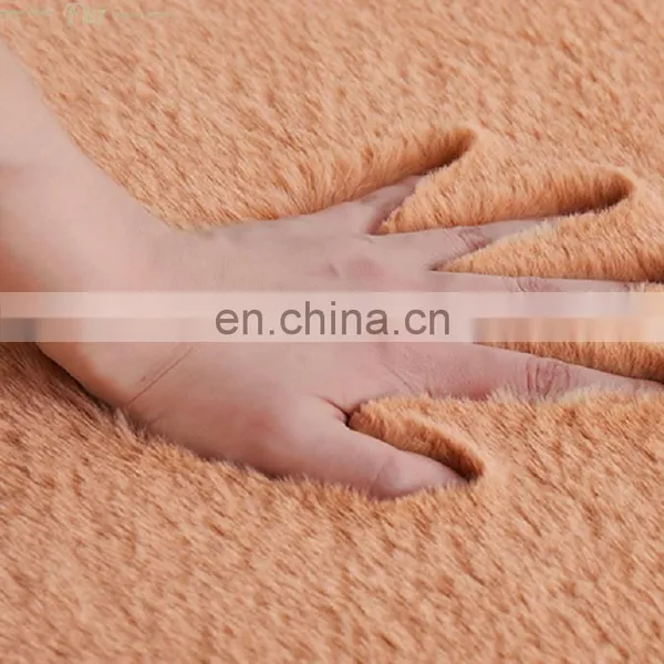 Eco Soft Polyester Rabbit Fake Fur Floor Rug photo-5