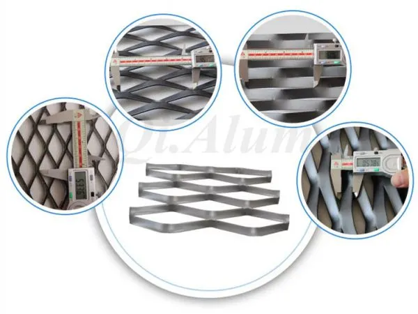 China Manufacturer SDF Coating Hexagonal Hole Perforated Metal Mesh photo-5