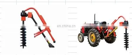 Hydraulic Tractor Portable Post Hole Digger for Sale photo-2