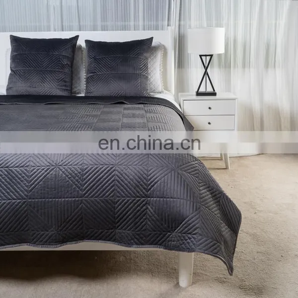 Wholesale Quilt Bedding Set Microfiber or Cotton Quilt Cover photo-2