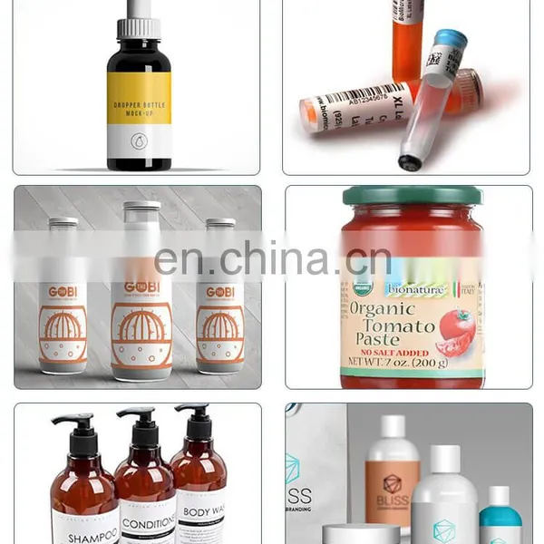 Factory Semi Auto Bottle Labeling Machine for Round Flat photo-4