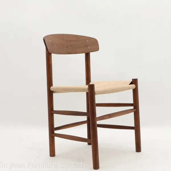 Nordic Design Mogensen J39 Chair in Solid Ashwood Natural Papercord Wooden Dining Chairs photo-5