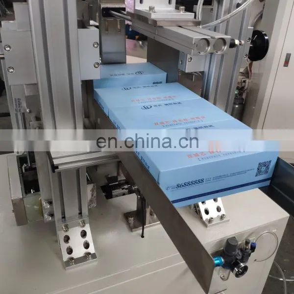 Low Price Semi Automatic Facial Tissue Carton Box Packing Machine photo-5