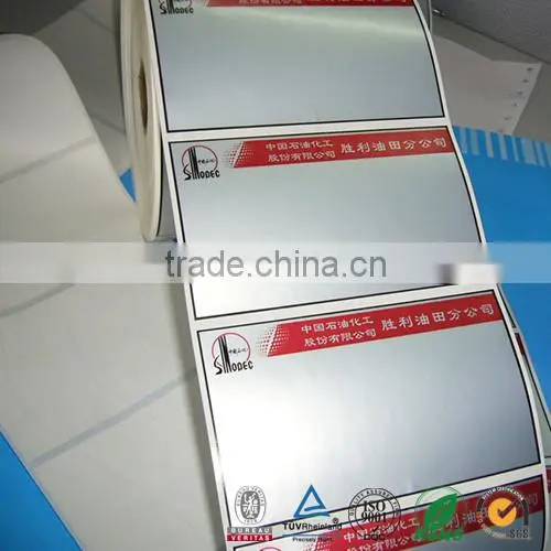 SINMARK 10080.N480 Customized Waterproof PET Label Sticker photo-2