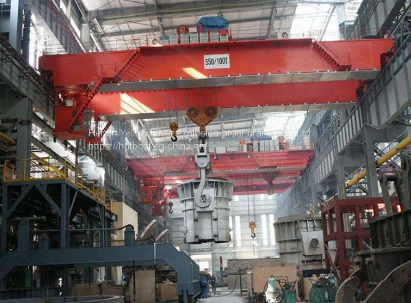 YLD Metallurgical Casting Crane, 10T Ladle Melting Truck, Steel Casting Plant Crane, Liquid Steel Lifting Crane and Singl photo-4