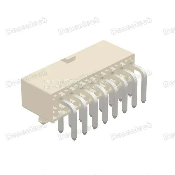Denentech 4.20mm Pitch Dual Row Right Angle DIP Wafer Connector photo-4