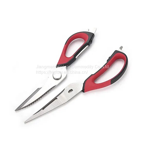 Chef's Heavy Duty Kitchen Scissors 8-in-1 Multi-Purpose Utensils With Magnetic Holder photo-5
