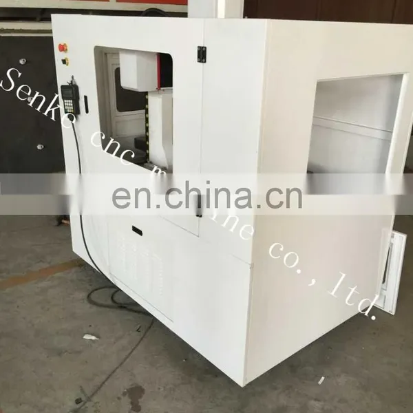 SKM-4040 Small Metal Cnc Router Coin Engraving Machine With Dust Cover photo-2