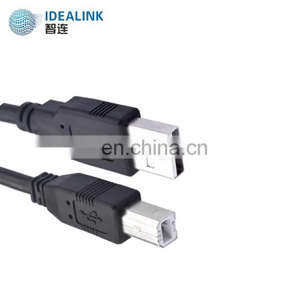 China OEM 1m / 15m Black Usb Data Cable USB Cable Printer for Printers photo-3