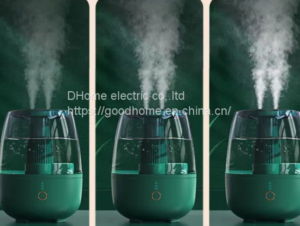 Dual spray large capacity humidifier home mini desktop Fog volume humidifier refill air purifier（Wechat:13510231336）