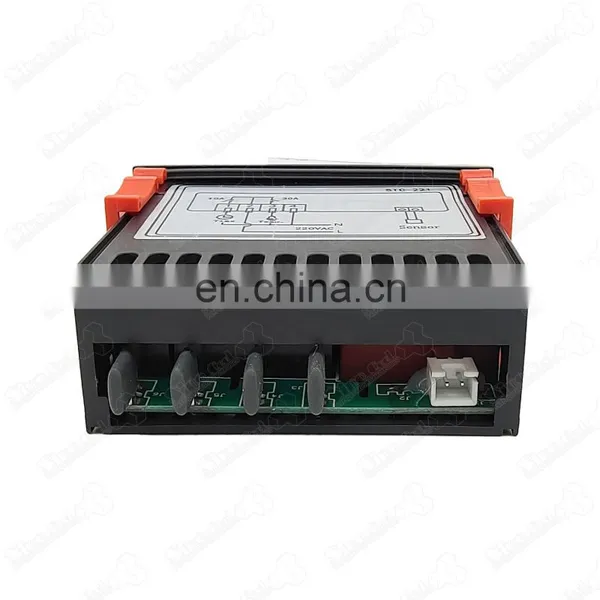 STC-221 Sensor de temperatura digital de aquecimento e resfriamento à prova d'água de 1m, controlador de temperatura para aquário photo-4